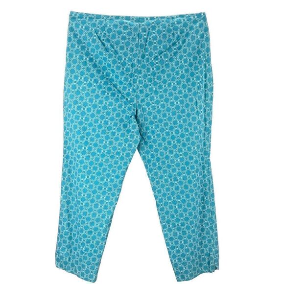 16P Charter Club Capri Turquoise White - Picture 2 of 5